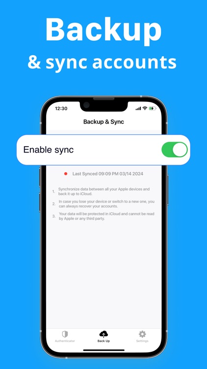 Safe Authenticator App Manager screenshot-3