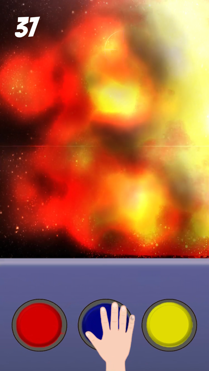 ミサイルを迎撃せよ タイミングよくタップするだけ