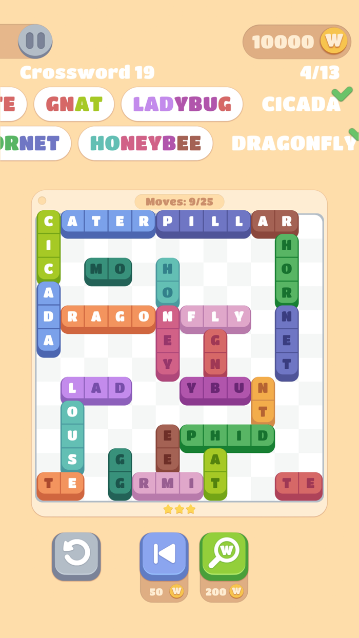 Word Blocks Puzzle