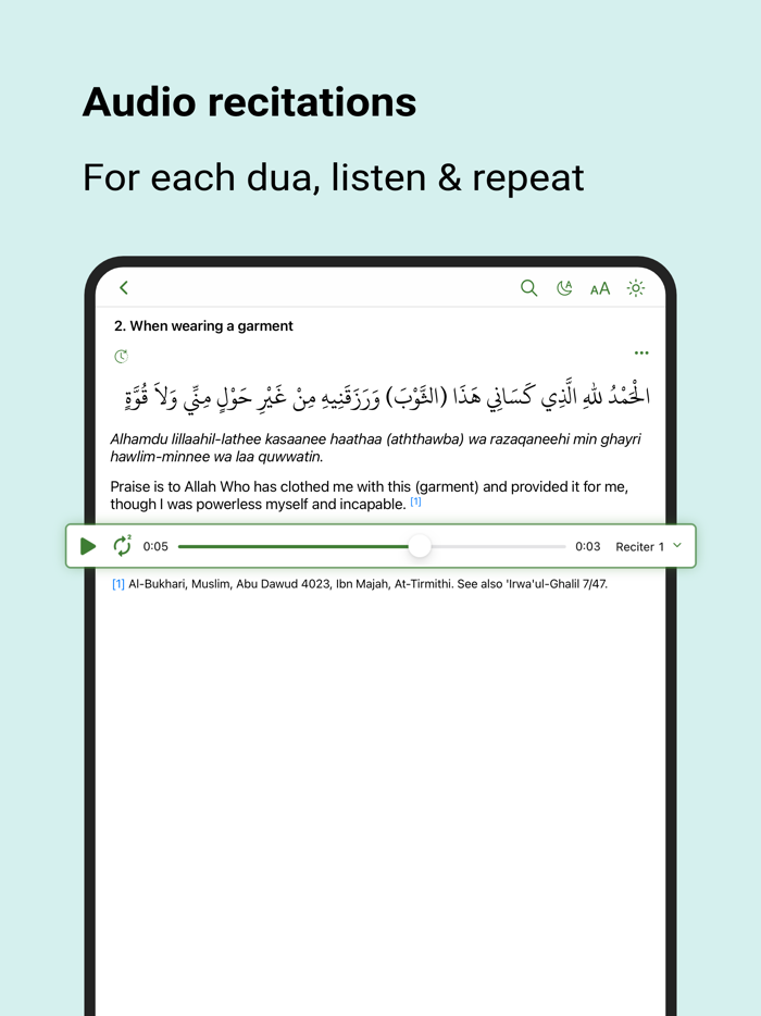 Dua and Dhikr Hisnul Muslim