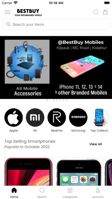BestBuy Mobiles Screenshot