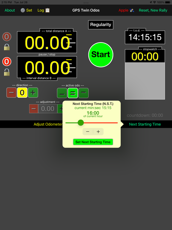 Screenshot #4 pour GPS Twin Odometers