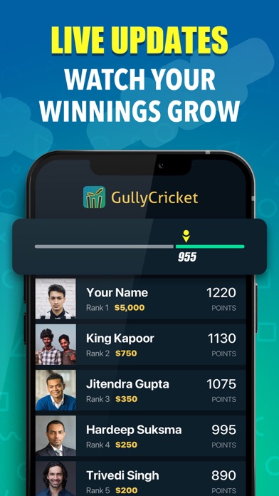 GullyCricket - Fantasy Cricket Screenshot