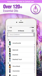 doterra essential oils guide. iphone screenshot 2