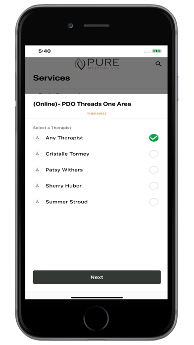PURE Medical Spa Screenshot
