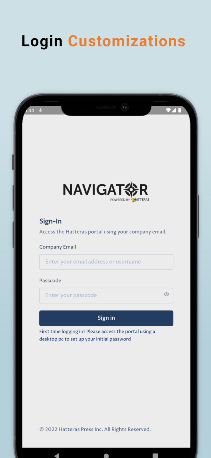 Navigator - Customer Portal
