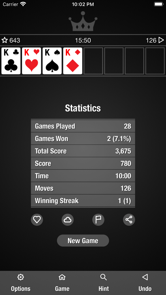 #8. Simple Freecell Solitaire (iOS) 由: 少箐 岑