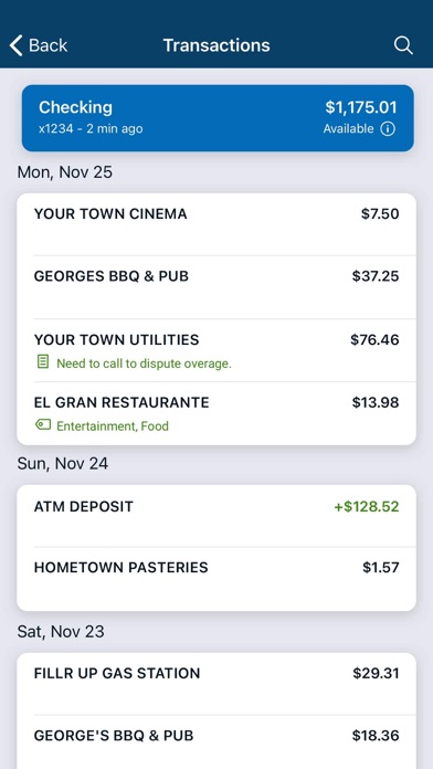 Center Bank MN Screenshot