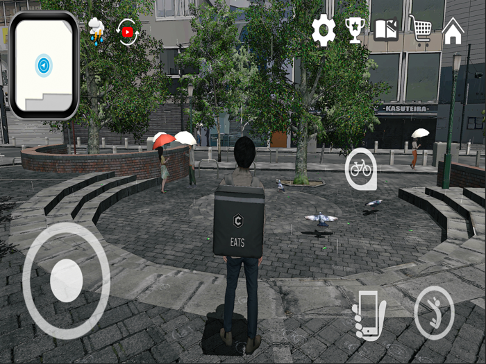 Delivery Food Sim- Japan Osaka