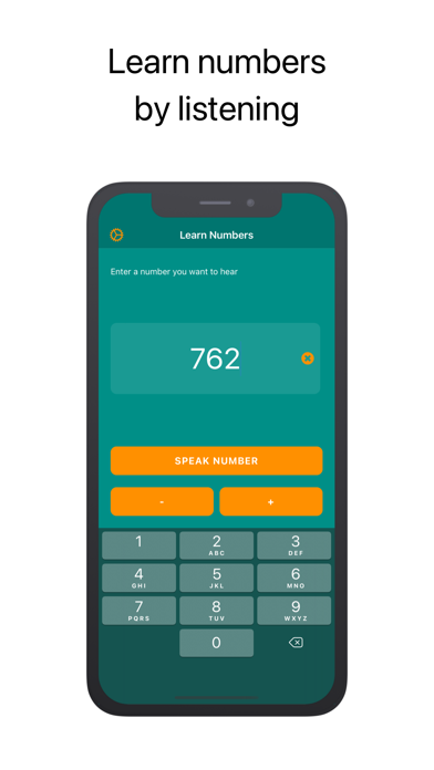 Practice Numbers by Listening Screenshot