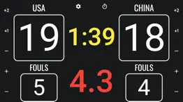 simple 3x3 scoreboard iphone screenshot 2