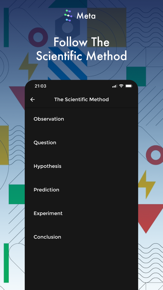 #2. Meta - Experiment Manager (iOS) By: Renasnce Studios Ltd