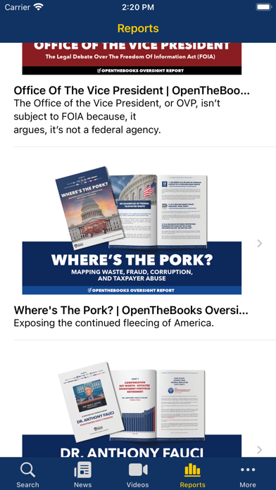 Open The Books Screenshot