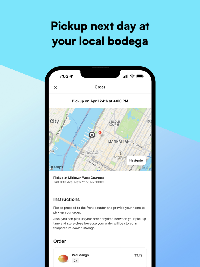 Cosmic Grocery Pickup