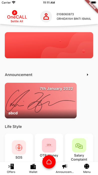 OneCALL FinTech Screenshot