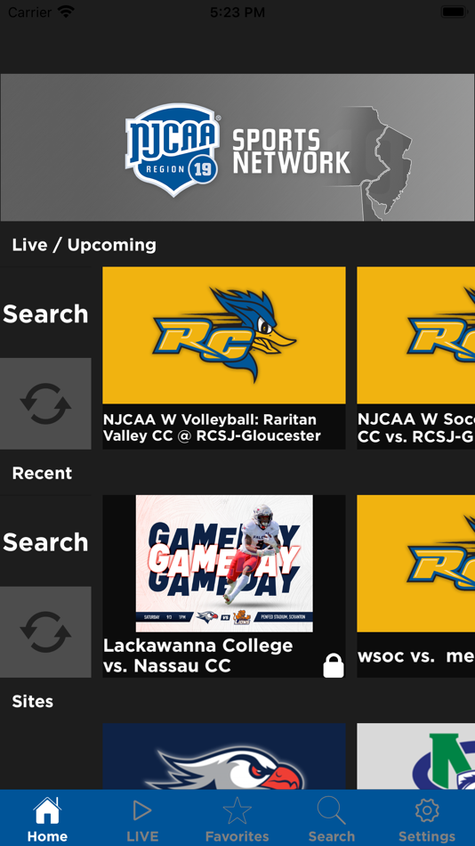NJCAA Region 19 Sports Network - 4.0.11 - (iOS)
