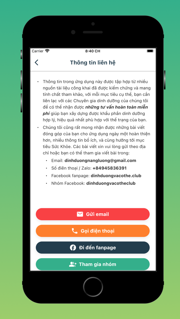 Dinh dưỡng và cơ thể