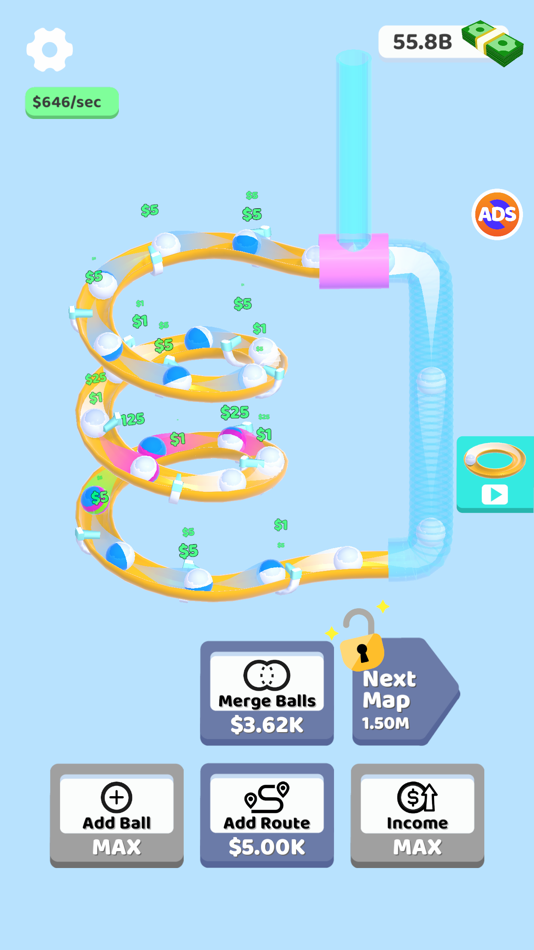 #1. Marble ASMR (iOS) 由: Rollic Games