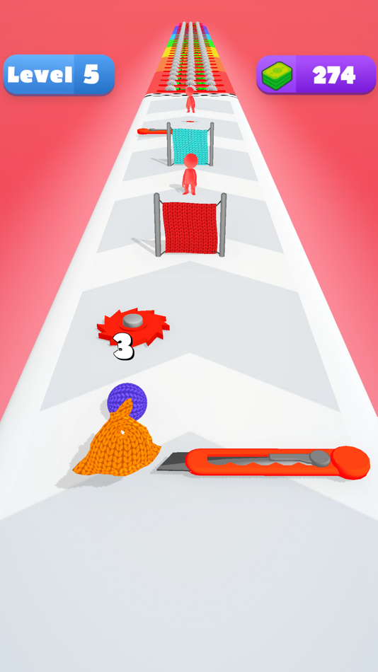 #5. Fabric Stack! (iOS) 来自: Piziz Games