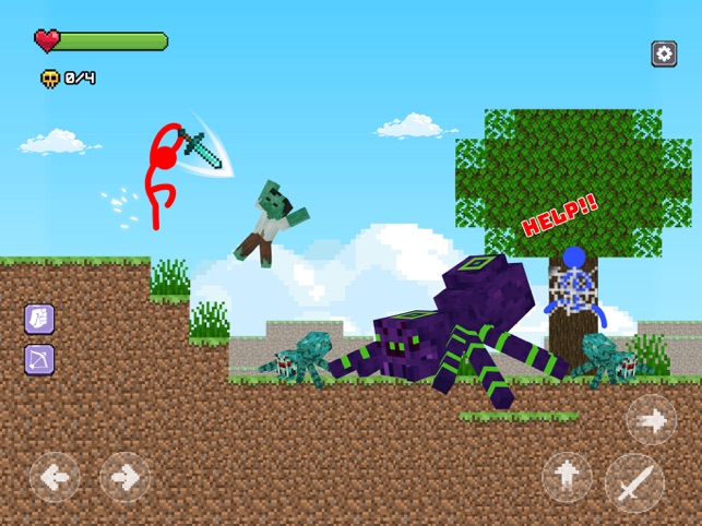 Stickman vs Multicraft: Ragdoll Fight Game for Android - Download