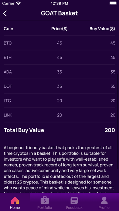 KoinBasket -Gazillion Mathtech Screenshot