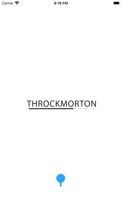 Throckmorton Fine Art Screenshot