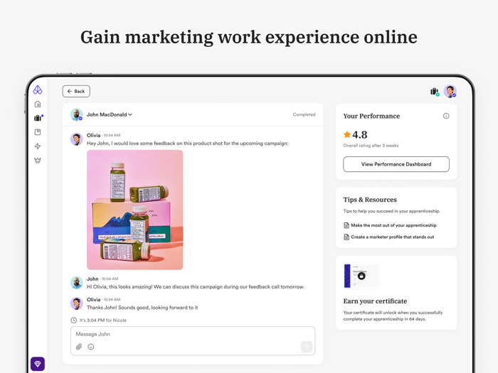Acadium Courses Internships