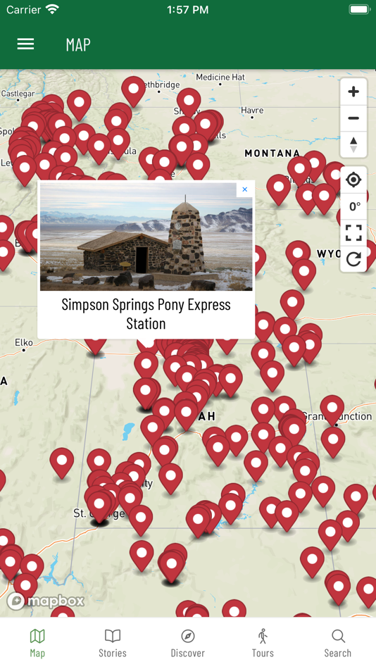 #1. Intermountain Histories (iOS) بواسطة: Curatescape