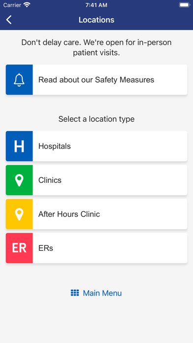 Arkansas Children's Screenshot
