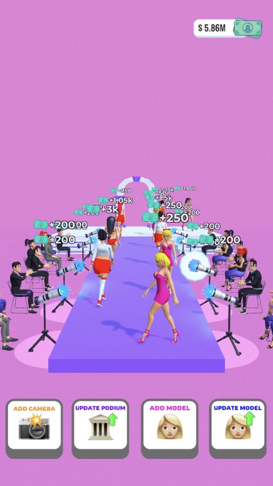 #5. Top Model Clicker (iOS) Bởi: Maksym Kiryanov