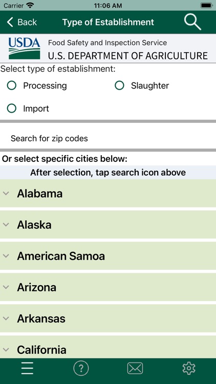 USDA MPI Directory screenshot-3