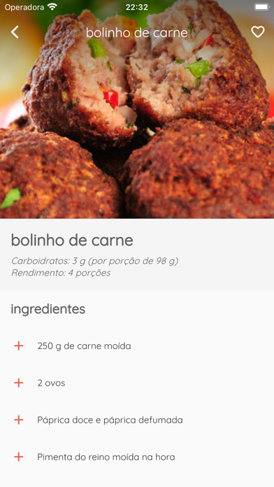 Receitas Low Carb Fáceis Screenshot