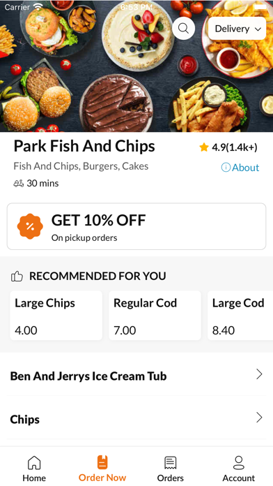 Park Fish And Chips Street Screenshot
