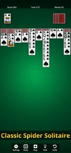 Spider Solitaire : HumbleLogic screenshot #1 for iPhone