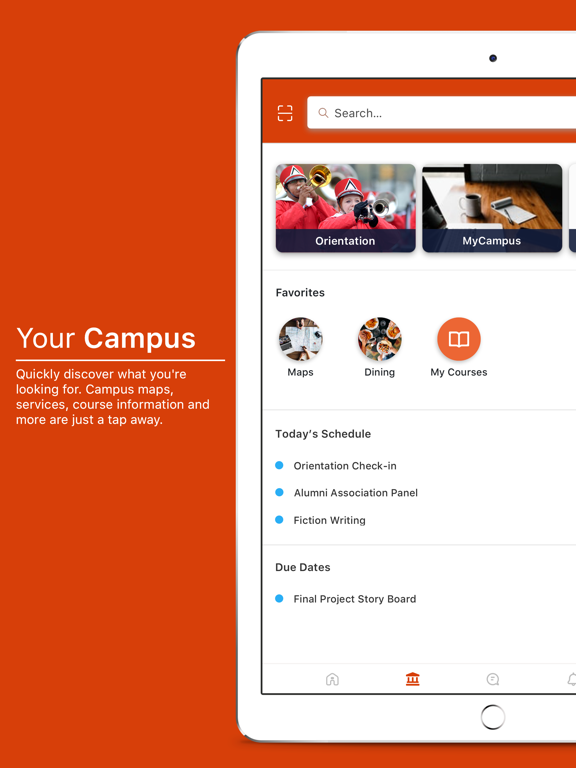 OSU Mobile iPad screenshot 1 - Education app