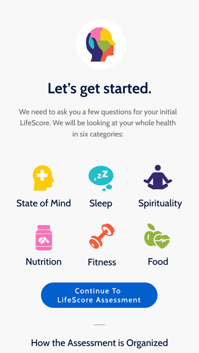 LifeScore Health Screenshot