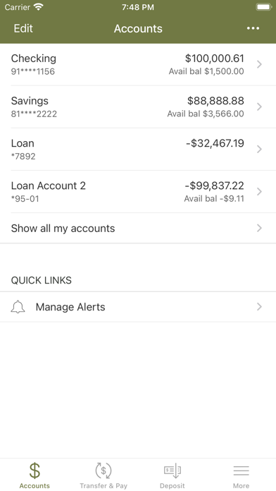 Adirondack Regional FCU Screenshot