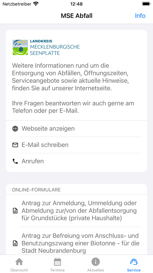 #7. MSE Abfall (iOS) Podle: GeMoS GmbH