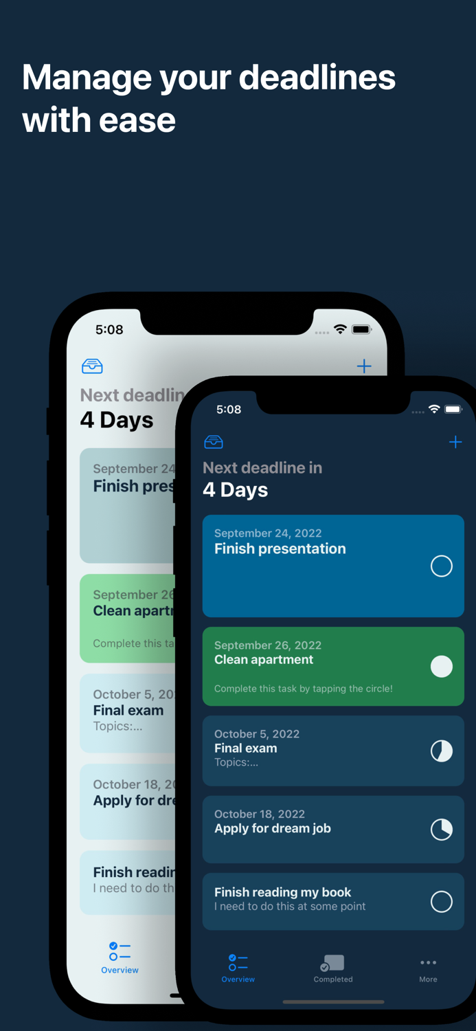 ToDue Deadline Manager