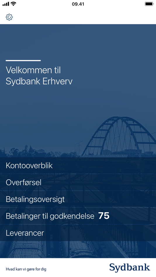 #1. Sydbanks MobilBank Erhverv (iOS) 由: Sydbank