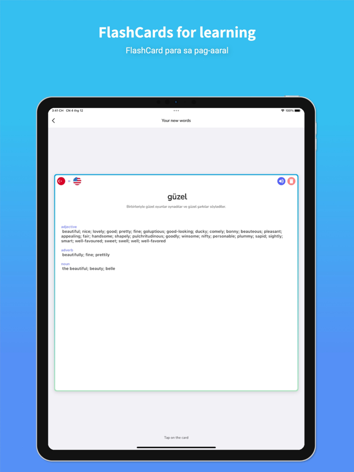 Tagalog Translator and Learn 