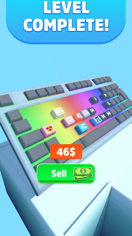 #3. Keyboard Run! (iOS) 由: omer cetin