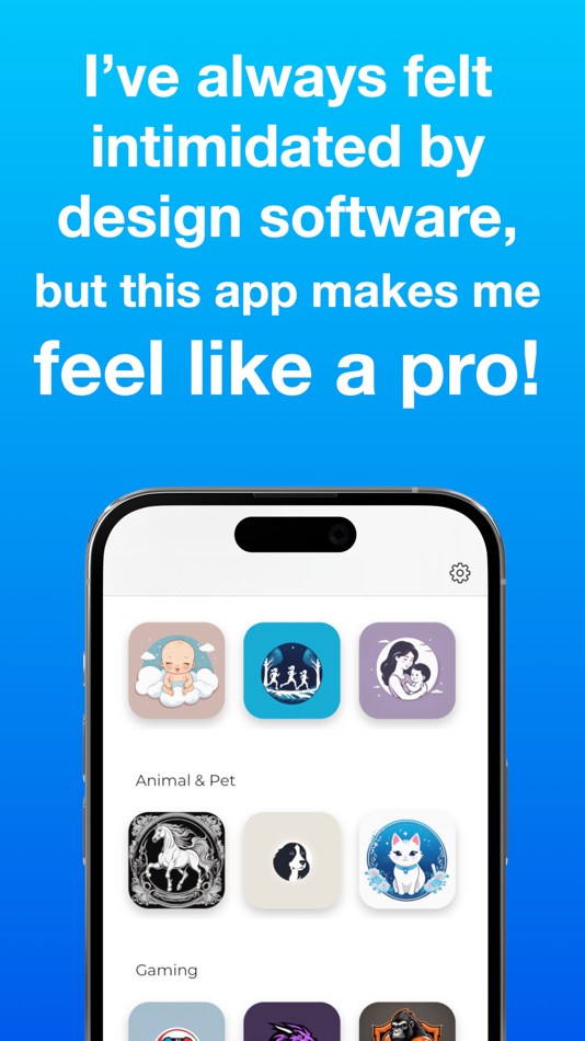 #5. AI Logo Generator App (iOS) 由: Flowzio Studio