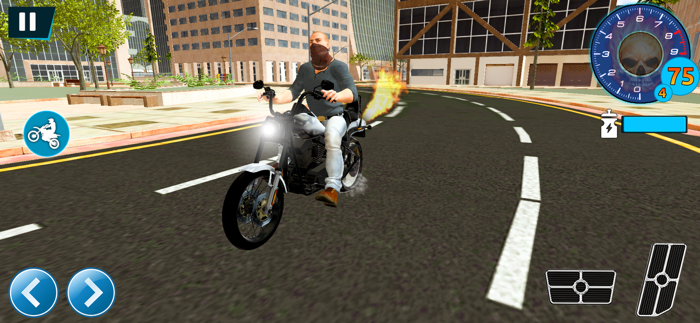 Gangster Motorbike Games 3D