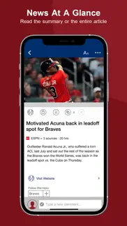 baseball news & scores, stats iphone screenshot 3