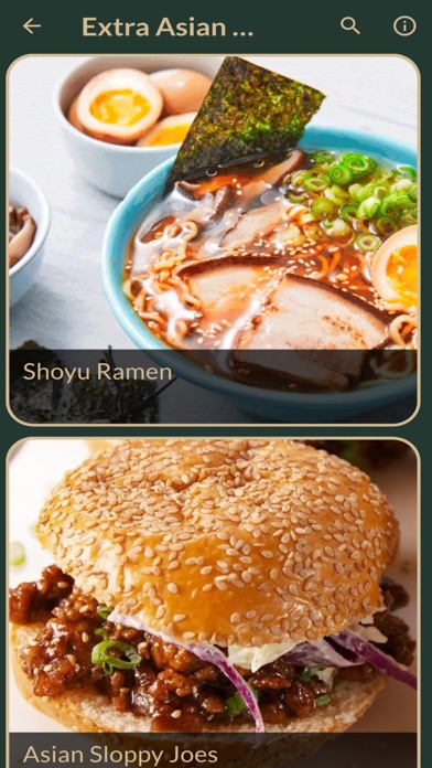 Asian Recipes Plus Screenshot