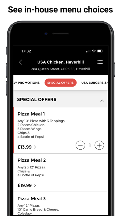 USA Chicken, Haverhill App Screenshot