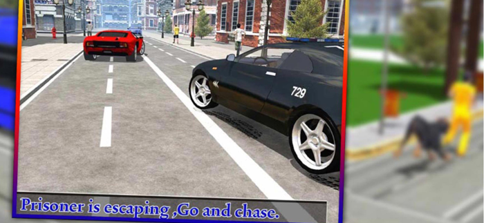 US Police Dog Crime City Chase