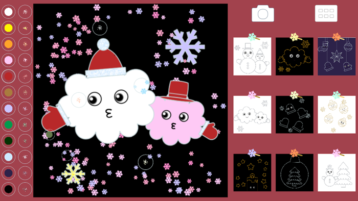 Christmas Coloring Kid Toddler