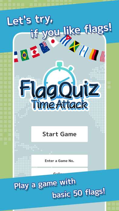 Flag Quiz Time Attack Screenshot